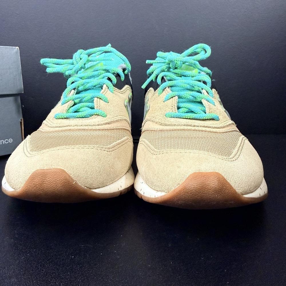 New Balance 997H Sneaker Mens 10 Tan Teal Green Cordura Streetwear CM997HJO - Picture 3 of 16